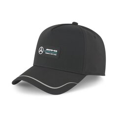 PUMA juodos spalvos laisvalaikio kepurė vyrams MAPF1 BB Cap PUMA Black - 02448501 цена и информация | Мужские шарфы, шапки, перчатки | pigu.lt