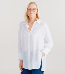 Marškiniai moterims Hailys, balti kaina ir informacija | Palaidinės, marškiniai moterims | pigu.lt