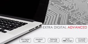 Аккумулятор для ноутбука LENOVO L18M3PF2, 3250mAh, Extra Digital Advanced цена и информация | Аккумуляторы для ноутбуков | pigu.lt