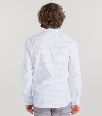Мужская рубашка Espada , белый/черный цена и информация | Рубашка мужская | pigu.lt