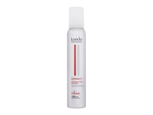 Plaukų putos Londa Professional Expand It Strong Hold Mousse, 200 ml цена и информация | Средства для укладки волос | pigu.lt