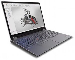 Lenovo ThinkPad P16 Gen 2 (21FA004SMH) kaina ir informacija | Nešiojami kompiuteriai | pigu.lt