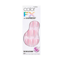 Dirbtiniai nagai ImPRESS Color FX Pop Star, 30 vnt. kaina ir informacija | Manikiūro, pedikiūro priemonės | pigu.lt