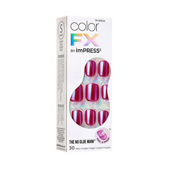 Искусственные ногти ImPRESS Color FX This City, 30 шт. цена и информация | Книпсер для ногтей NGHIA EXPORT NC-03  | pigu.lt
