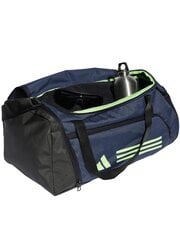 Adidas Essentials 3-Stripes Duffel sportinis krepšys mėlynas IR9821 цена и информация | Рюкзаки и сумки | pigu.lt