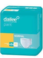 Sauskelnės suaugusiems Dailee Pant Normal XL, 15 vnt. цена и информация | Подгузники, прокладки, одноразовые пеленки для взрослых | pigu.lt