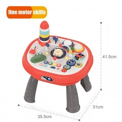 Žaislas stalas su šviesos ir garso efektais kosmosas Woopie Baby kaina ir informacija | Lavinamieji žaislai | pigu.lt