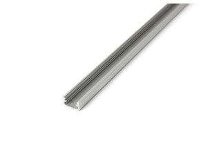 Aliuminio profilis A LED juostelėms - neapdorotas sidabrinis - 1 m kaina ir informacija | LED juostos | pigu.lt