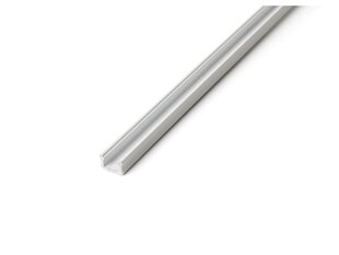 Алюминиевый профиль X для LED лент - Белый - 1 м цена и информация | Светодиодные ленты | pigu.lt