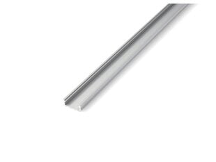 Aliuminio profilis D LED juostelėms - sidabrinis anoduotas - 1 m kaina ir informacija | LED juostos | pigu.lt