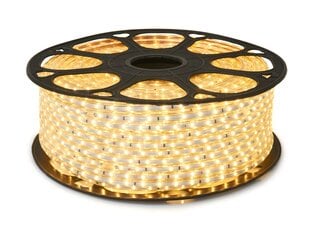 Светодиодная лента 230V | 2835 | 60LED | 1m | IP68 | 5W | Холодный белый (6000K) цена и информация | Светодиодные ленты | pigu.lt