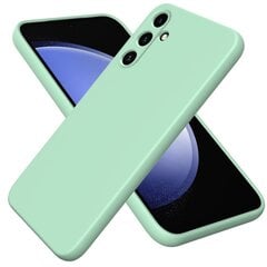 Твердый силиконовый чехол (TPU) „Shell“ - зелёный (Galaxy A55) цена и информация | Чехлы для телефонов | pigu.lt