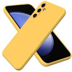 Твердый силиконовый чехол (TPU) „Shell“ - жёлтый (Galaxy A55) цена и информация | Чехлы для телефонов | pigu.lt