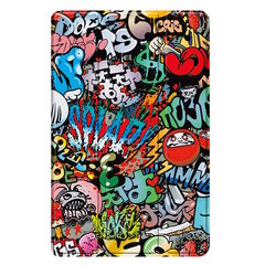 Чехол-книжка „Street Art“ (Galaxy Tab A9+) цена и информация | Чехлы для планшетов и электронных книг | pigu.lt