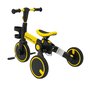 Triratukas Happy Bike 3in1 Sportrike geltonas kaina ir informacija | Triratukai | pigu.lt