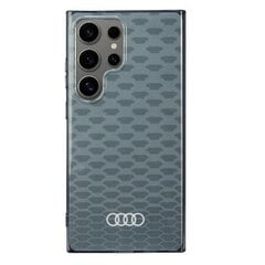 Audi IML Pattern MagSafe Case S24 Ultra S928 szary|grey hardcase AU-IMLMS24U-Q5|D3-GY цена и информация | Чехлы для телефонов | pigu.lt