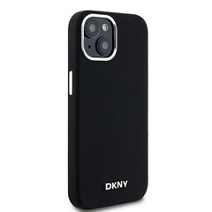 DKNY DKHMP15XSMCHLP iPhone 15 Pro Max 6.7" różowy|pink hardcase Liquid Silicone Small Metal Logo MagSafe цена и информация | Чехлы для телефонов | pigu.lt