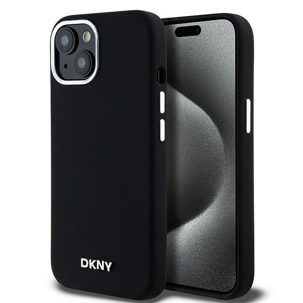 DKNY Small Metal Logo Mag Hardcase kaina ir informacija | Telefono dėklai | pigu.lt