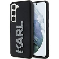 Karl Lagerfeld 3D Rubber Glitter Logo Hardcase kaina ir informacija | Telefono dėklai | pigu.lt