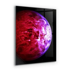 Apsauga nuo purslų stiklo plokštė Paslaptingoji planetos erdvė, 60x80 cm, įvairių spalvų kaina ir informacija | Virtuvės baldų priedai | pigu.lt