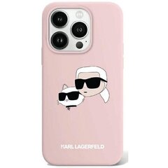 Karl Lagerfeld Silicone Karl & Choupette Mag Case kaina ir informacija | Telefono dėklai | pigu.lt