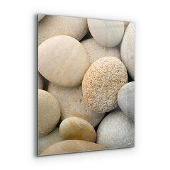 Apsauga nuo purslų stiklo plokštė Akmenuotas paplūdimys, 60x80 cm, įvairių spalvų kaina ir informacija | Virtuvės baldų priedai | pigu.lt