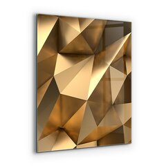 Apsauga nuo purslų stiklo plokštė Metalinė geometrinė tekstūra, 60x80 cm, įvairių spalvų kaina ir informacija | Virtuvės baldų priedai | pigu.lt