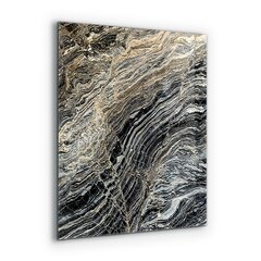 Apsauga nuo purslų stiklo plokštė Marmuro granito tekstūra, 60x80 cm, įvairių spalvų цена и информация | Комплектующие для кухонной мебели | pigu.lt