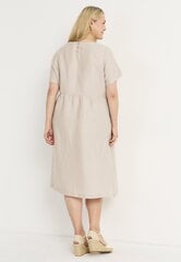 Cellbes moteriška suknelė LO, šviesiai smėlio spalvos цена и информация | Платья | pigu.lt