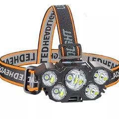 Аккумуляторный прожектор на голову Elwis Craft H650R цена и информация | Фонарики, прожекторы | pigu.lt
