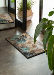 E-floor kilimėlis Lima Golden Bush 45x75cm kaina ir informacija | Durų kilimėliai | pigu.lt