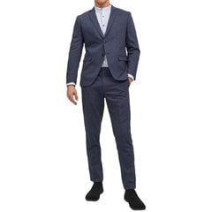 Kelnės vyrams Jack & Jones 12228724, mėlynos цена и информация | Мужские брюки | pigu.lt