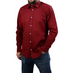 Marškiniai vyrams Briatore BR-12018, raudoni цена и информация | Мужские рубашки | pigu.lt