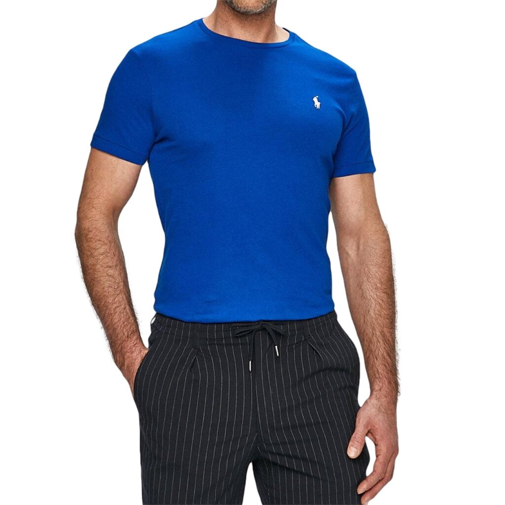 Polo Rаlph Lаuren marškinėliai vyrams 710671438210, mėlyni цена и информация | Vyriški marškinėliai | pigu.lt