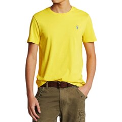 Polo Rаlph Lаuren marškinėliai vyrams 710671438290, geltoni цена и информация | Мужские футболки | pigu.lt