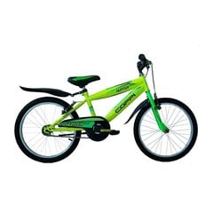 Vaikiškas dviratis Coppi 20", žalias цена и информация | Велосипеды | pigu.lt