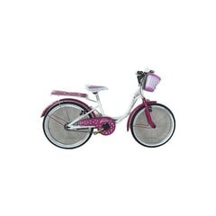 Vaikiškas dviratis Coppi Donna 20", baltas/rožinis kaina ir informacija | Dviračiai | pigu.lt