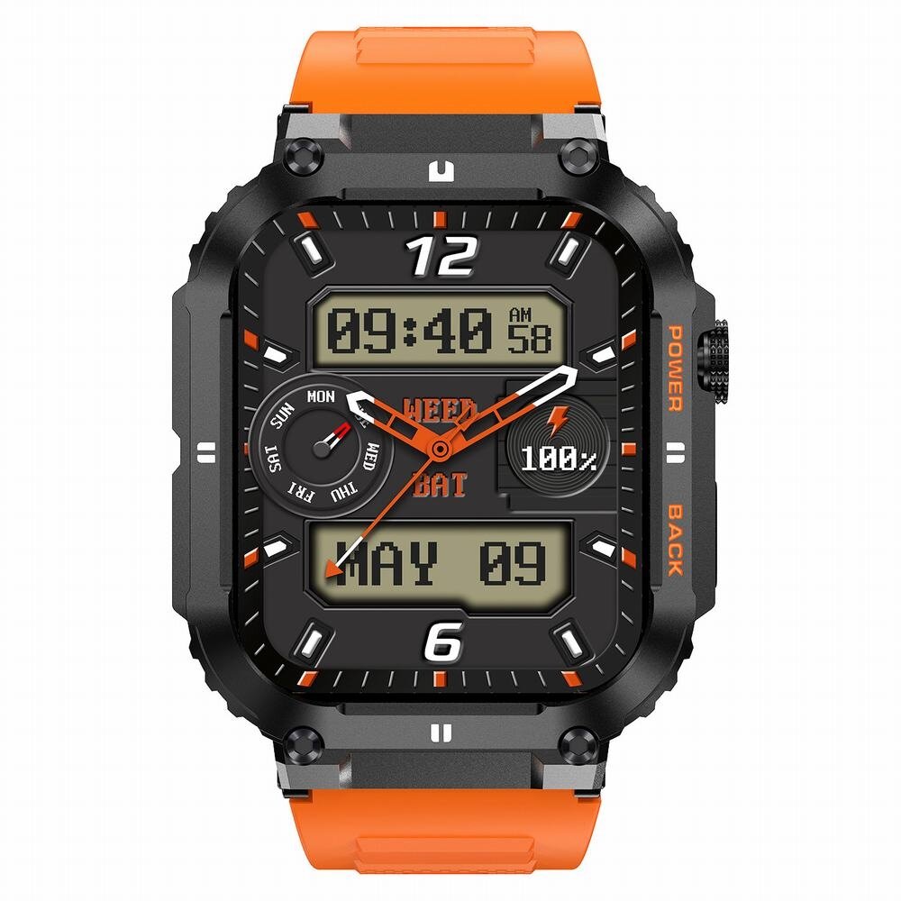 Gravity GT6-3 Orange kaina ir informacija | Išmanieji laikrodžiai (smartwatch) | pigu.lt