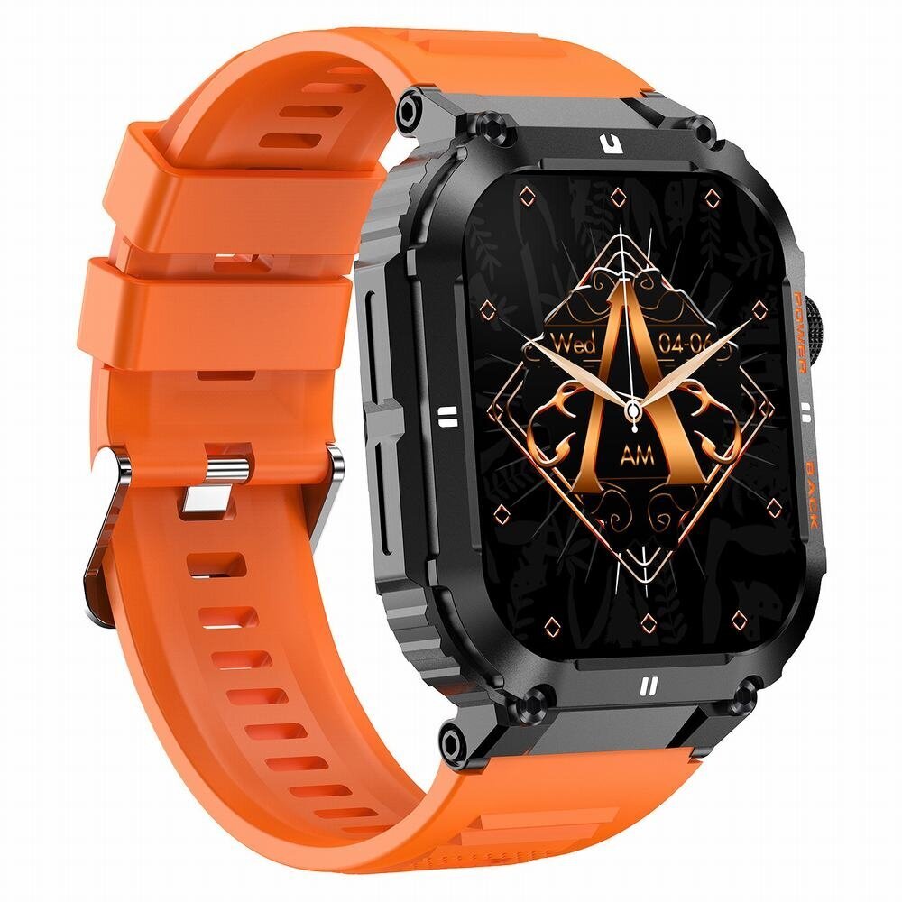 Gravity GT6-3 Orange kaina ir informacija | Išmanieji laikrodžiai (smartwatch) | pigu.lt