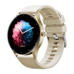 Gravity GT2-4 Beige цена и информация | Смарт-часы (smartwatch) | pigu.lt