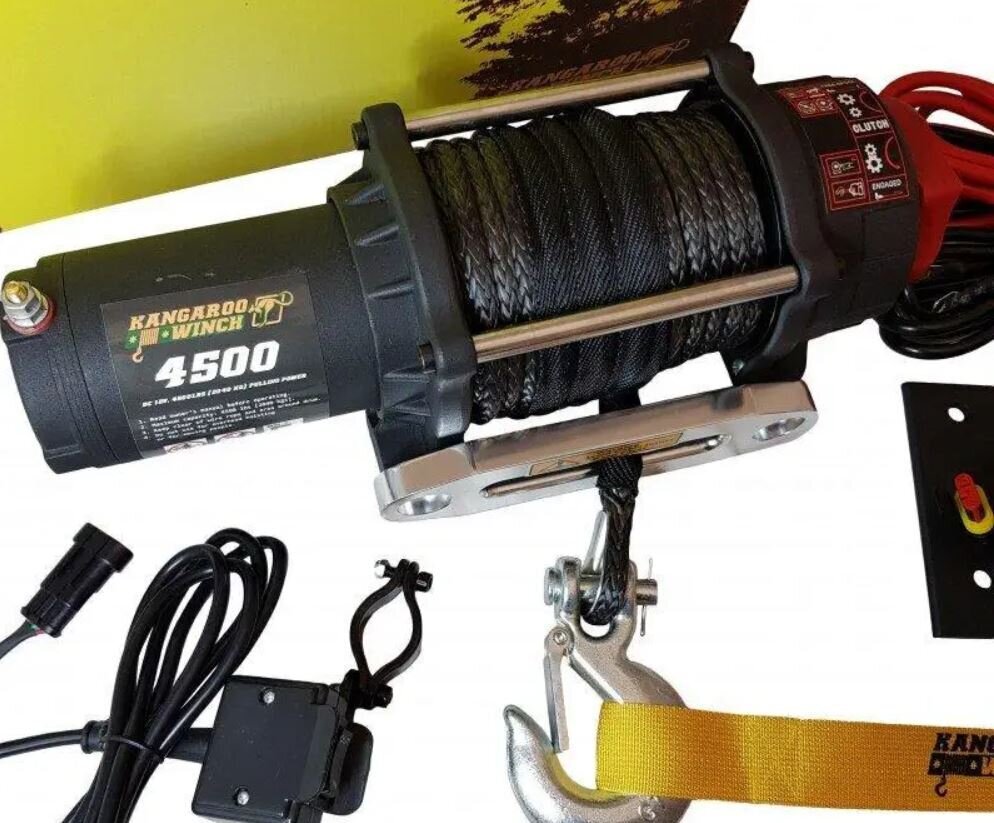 Gervė Kangaroowinch K4500SR, 12V kaina ir informacija | Automobilių 12V el. priedai | pigu.lt