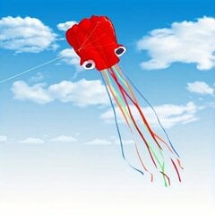 Воздушный змей Tech Zone Octopus Kite, красный цена и информация | Игрушки для песка, воды, пляжа | pigu.lt