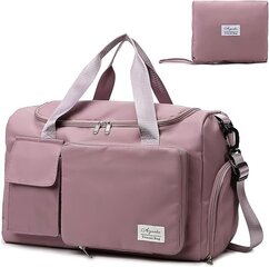 Kelioninis krepšys Ayuebo, 35 L, rožinis цена и информация | Рюкзаки и сумки | pigu.lt