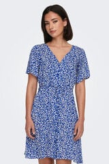 Suknelė moterims Only 15237382, mėlyna kaina ir informacija | Suknelės | pigu.lt