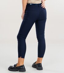 Женские брюки, тёмно-синий цена и информация | Брюки | pigu.lt
