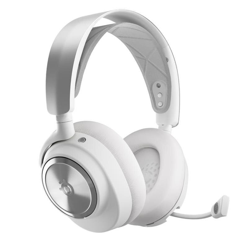 Steelseries Arctis Nova Pro Wireless, PlayStation & PC, white - Wireless gaming headset kaina ir informacija | Ausinės | pigu.lt