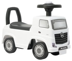 Paspiriamas automobilis vaikams Mercedes Actros 3316TA, baltas kaina ir informacija | Žaislai kūdikiams | pigu.lt