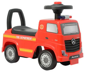 Paspiriamas automobilis vaikams Mercedes Actros 3316TA, raudonas kaina ir informacija | Žaislai kūdikiams | pigu.lt