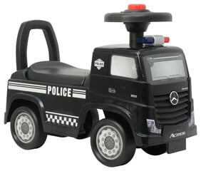 Paspiriamas automobilis vaikams Mercedes Actros 3316TA, juodas kaina ir informacija | Žaislai kūdikiams | pigu.lt