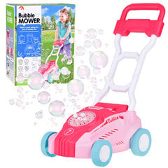 Žaislinė muilo burbulų žoliapjovė su garso efektais, rožinė kaina ir informacija | Vandens, smėlio ir paplūdimio žaislai | pigu.lt